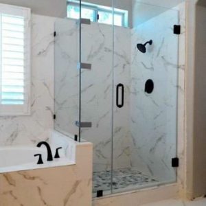 A bathroom remodel we did in Eastvale.