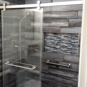 A new shower we did in Riverside.